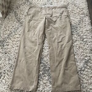 Eddie Bauer Legend Chino Khakis Straight Fit‎ Mens Size 36x32